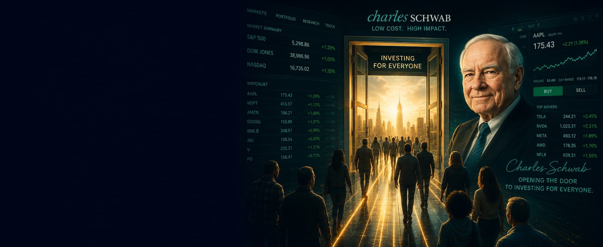 Charles Schwab β Pioneer of Discount Brokerage