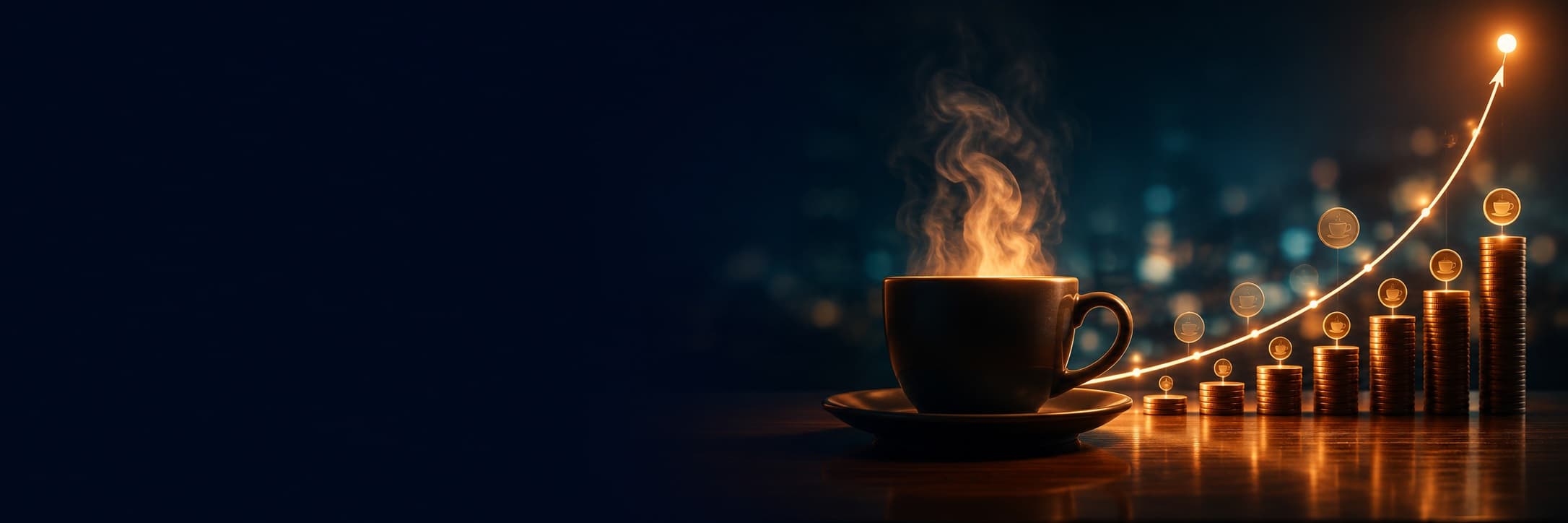 The Latte Factor โ small spending habits and compound growth